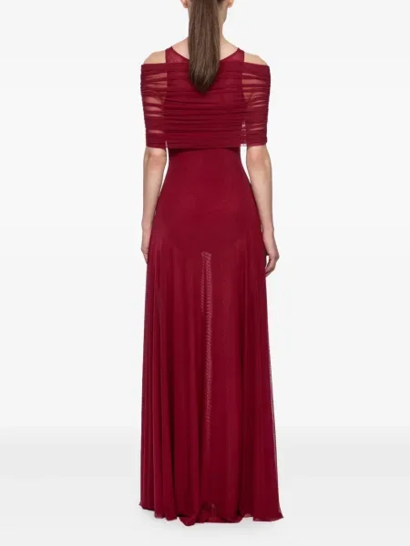 Rochie Atu Body Couture plasă de costum roșu