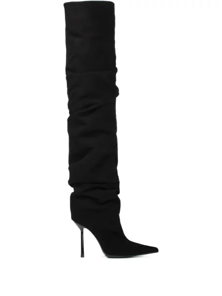 Botine Le Silla din piele de căprioară negru