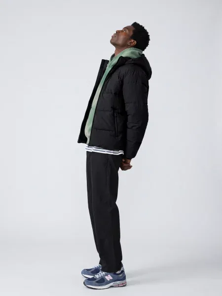 Geacă cu puf Jack & Jones negru