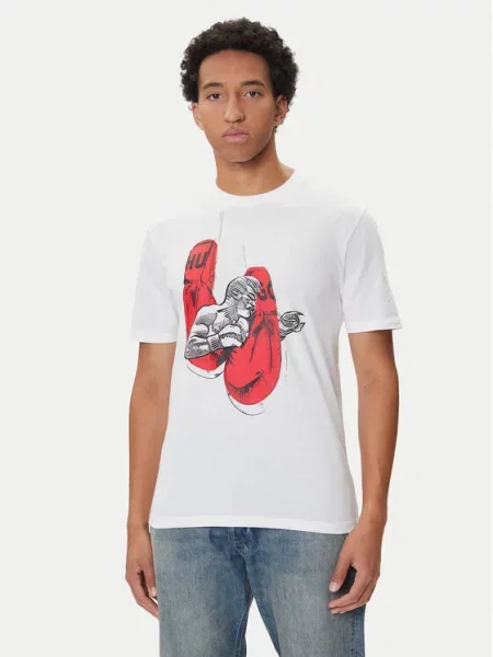 HUGO T-shirt Diboxer bijela