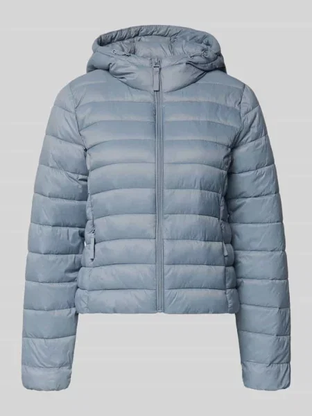 Kurtka pikowana o kroju regular fit z kapturem model ‘TAHIA’ Only