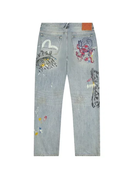 Blugi Evisu albastru
