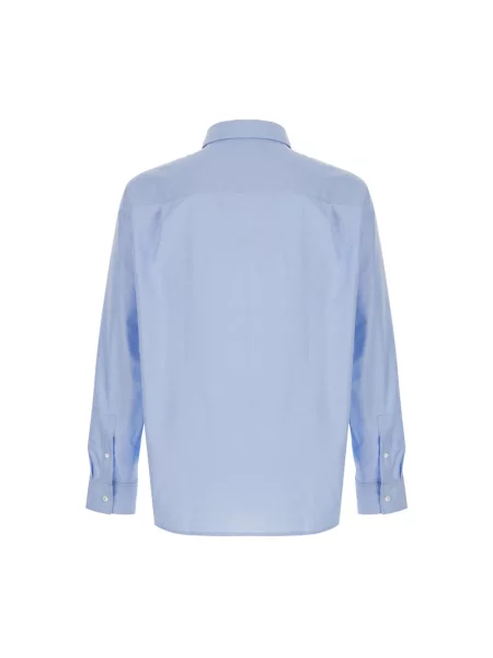 Koszula Maison Kitsune casual niebieska