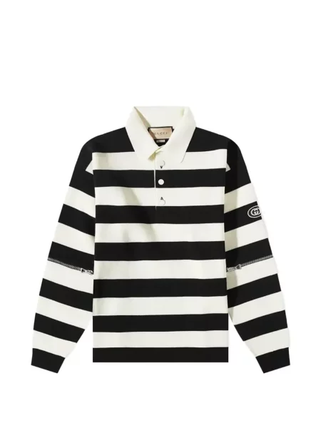 Tricou polo Gucci alb
