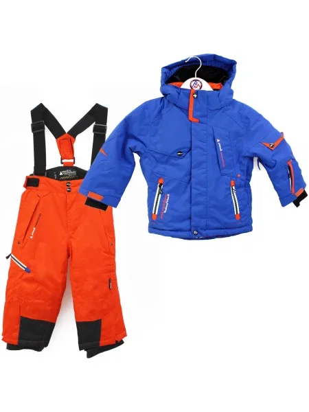 Pantaloni de schi copii Peak Mountain albastru