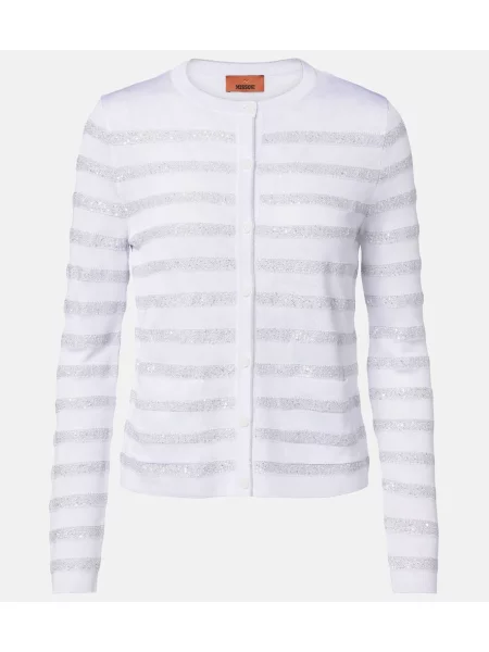 Cardigan Missoni alb