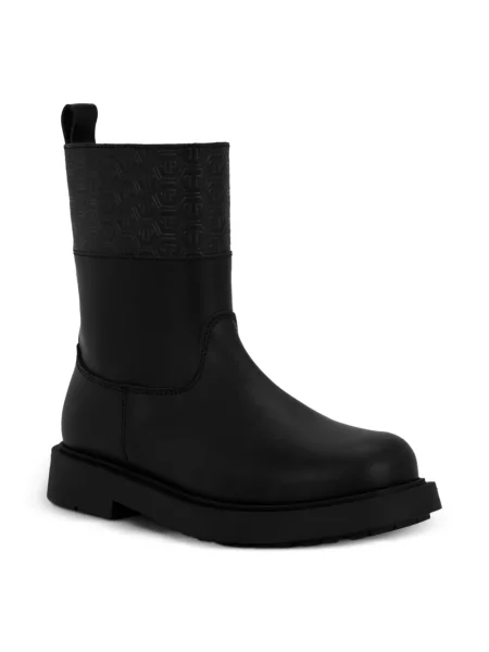 Buty do kostki dziecięce Philipp Plein czarne