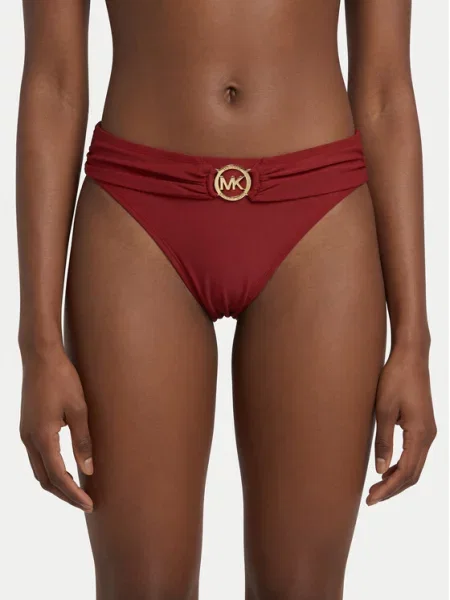 MICHAEL Michael Kors Bikini partea de jos roșu