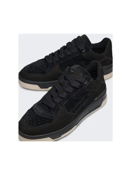 Sneakersy Filling Pieces zamszowe czarne