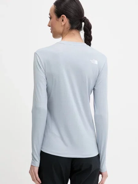 The North Face longsleeve sportowy Shadow niebieska