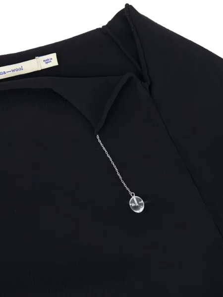 Top Paloma Wool wełniany czarny