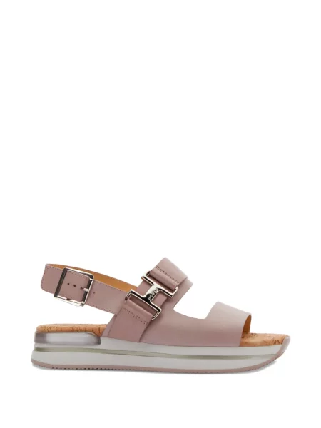 Sandale Hogan din piele roz