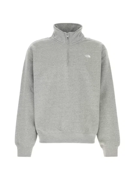 Hanorac cu fermoar The North Face gri
