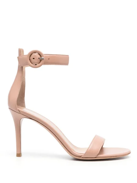 Sandale Gianvito Rossi din piele roz