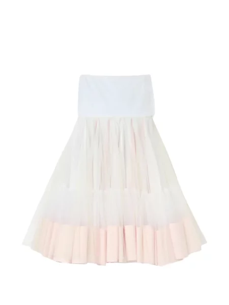 Fustă Jacquemus alb