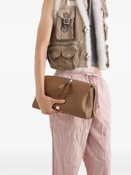 Crossbody torbica Dolce & Gabbana smeđa