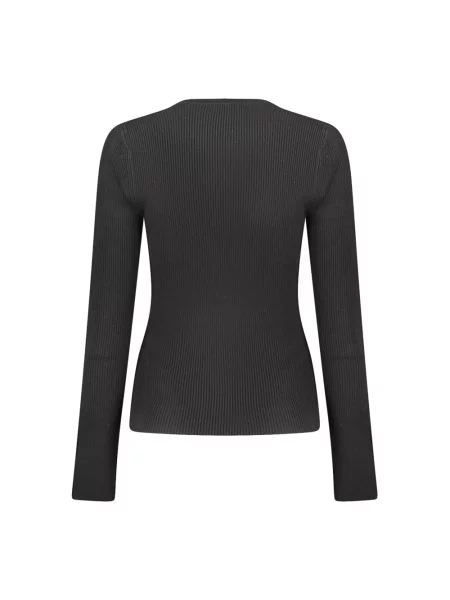 Sweter Guess z długim rękawem czarny