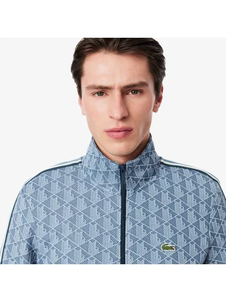 Толстовка Lacoste голубая