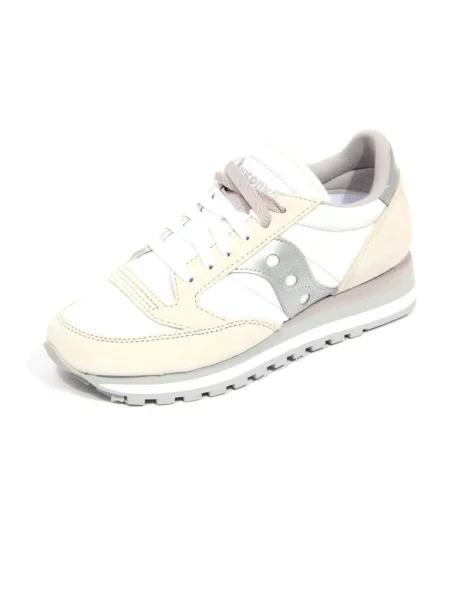 Sneakersy Saucony Jazz skórzane białe