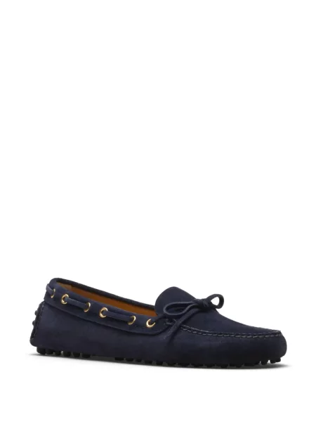 Zomšinės loaferiai Car Shoe mėlyna