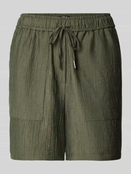 Bermudy z elastycznym pasem model ‘Melane’ Opus