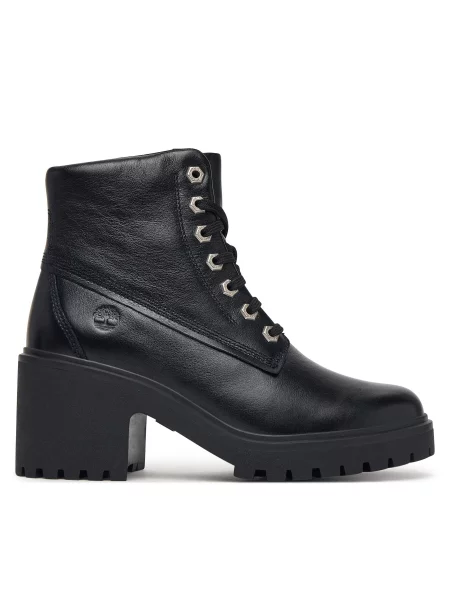 TIMBERLAND Šněrovací kozačky černá
