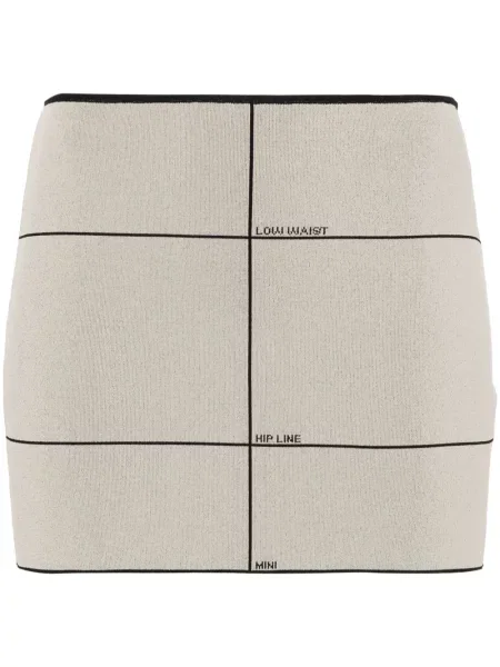 Fusta mini Vetements cu imagine