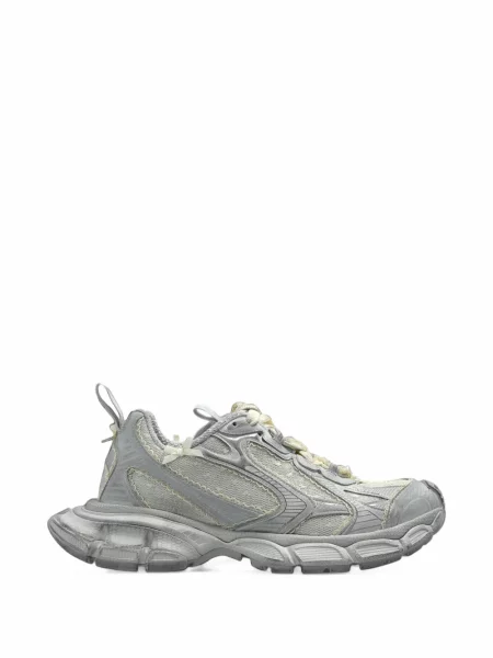 Sneakerși Balenciaga din tul gri