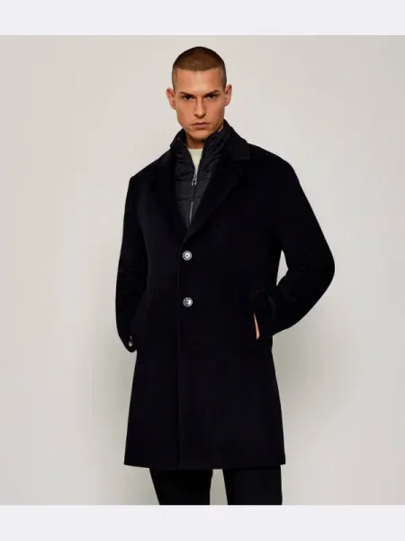 Joop! De lână palton 2 în 1 Morris