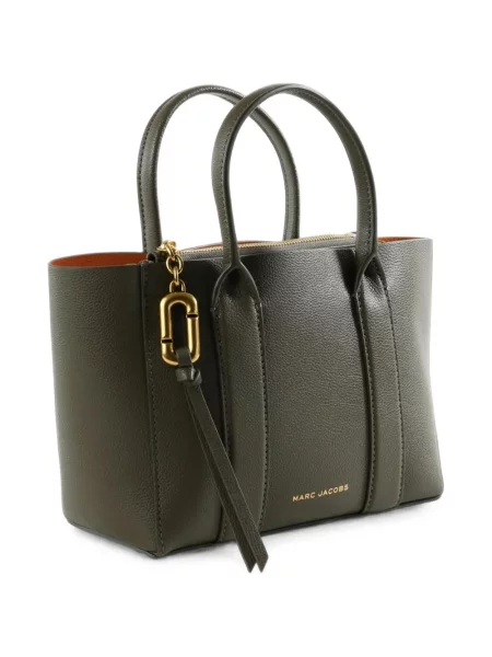 Geantă shopper Marc Jacobs business verde