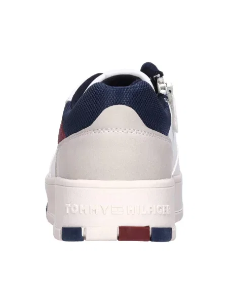 Sneakersy Tommy Hilfiger skórzane białe