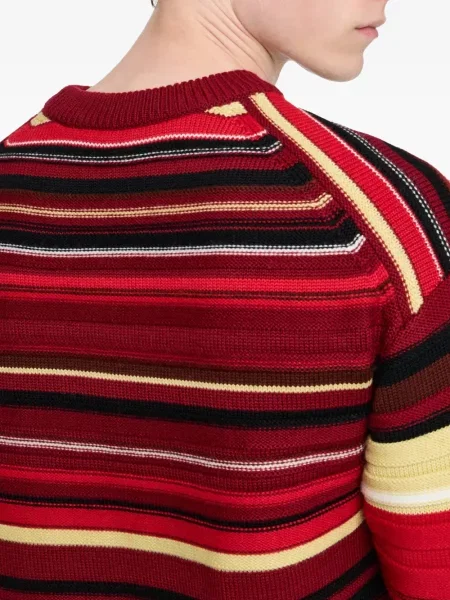 Pulover Jw Anderson cu dungi roșu