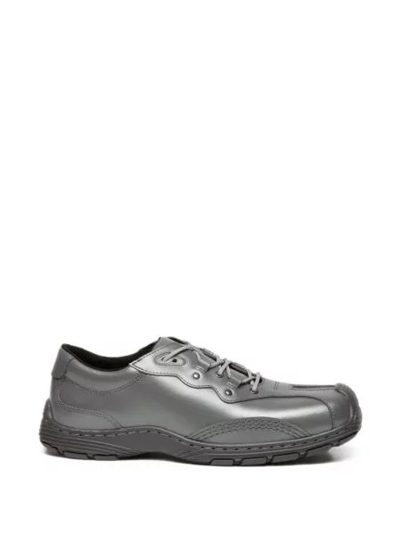 Sneakerși Dr. Martens din piele gri
