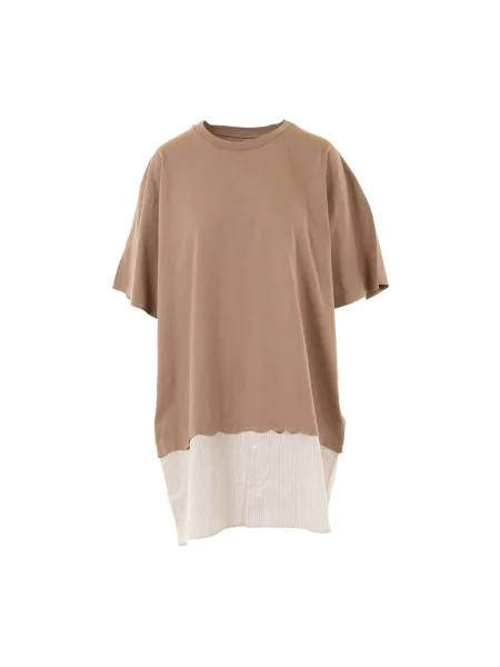 Maison Margiela sukienka beżowa