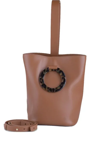 Кожаный пръстен Nico Giani кафяво