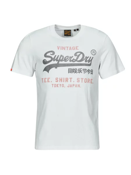 Retro majica Superdry bijela