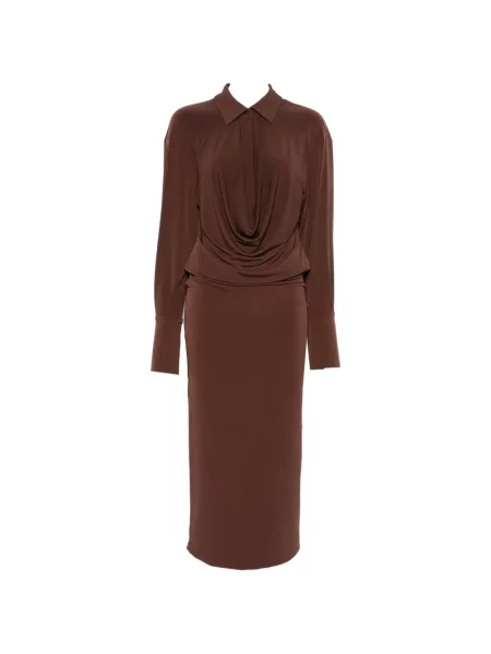 Lung rochie maxi The Andamane maro