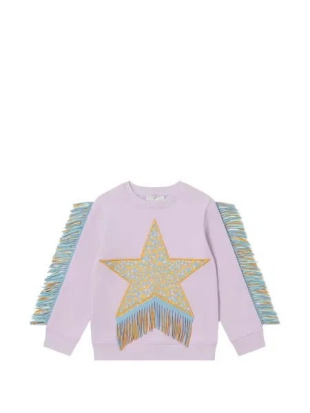 Bluza dziecięca Stella Mccartney fioletowa