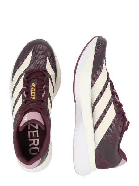 Sneakers adidas Adizero Boston 13 W Maroon/ Wonder White/ Magic Mauve EUR 38 biela