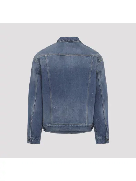 Kurtka jeansowa Carhartt Wip niebieska