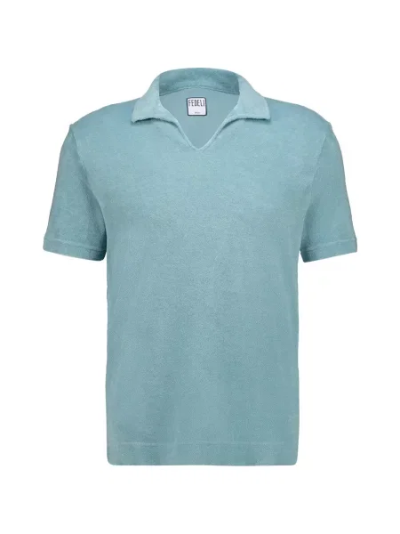 Tricou Fedeli tricotate albastru