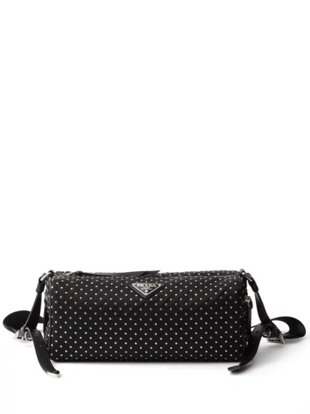 Geantă Prada cu tepi negru