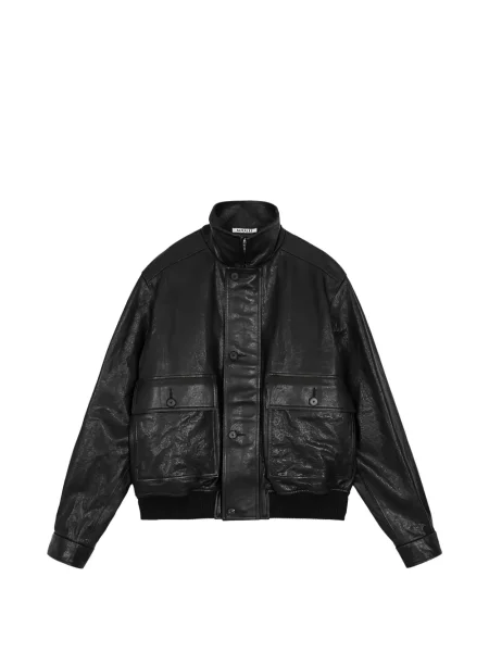 Geanta de piele Auralee negru