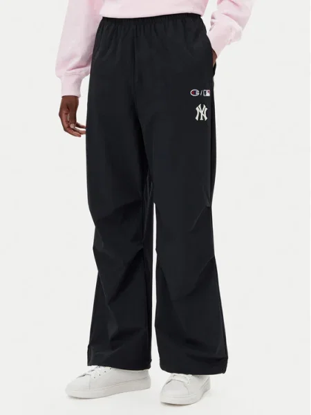 Champion Pantaloni trening Negru alb