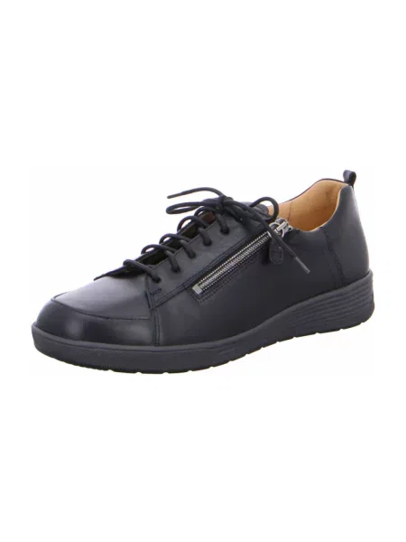 Sneakersy Ganter skórzane czarne
