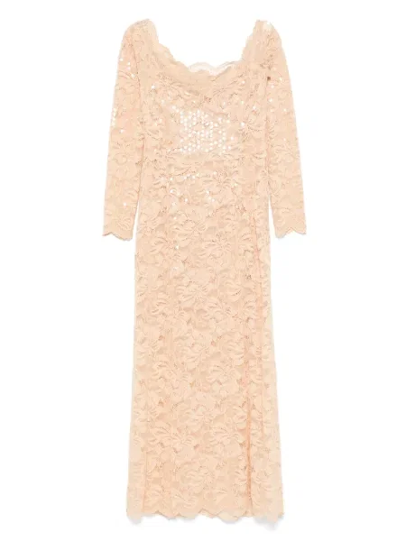 Rochie maxi Rabanne din dantelă de costum