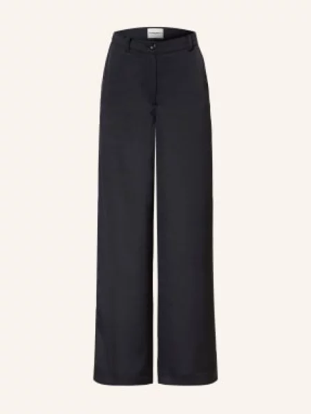 Claudie Pierlot Spodnie Z Satyny blau