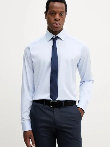 Eton ing olasz galléros slim kék