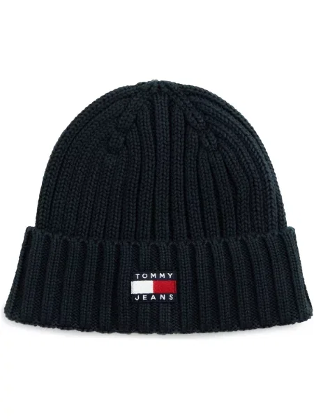 Tommy Jeans Căciulă HERITAGE bleumarin albastru