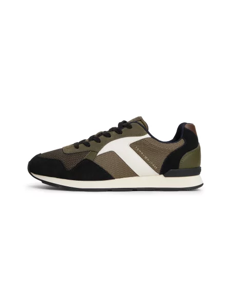 Tommy Hilfiger Sneakers Core Mix Rummer Verde alb